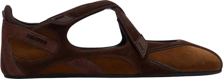 The Attico Flat Shoes Marrone