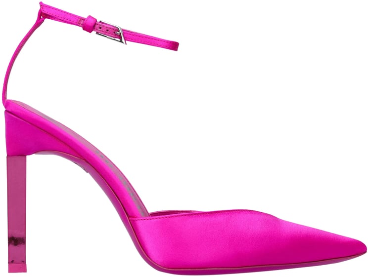 The Attico Fuchsia shoe with elegant heel