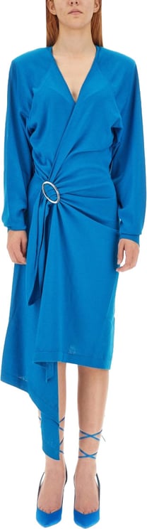 The Attico Atwell Midi Dress