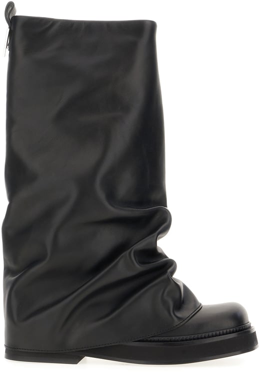 The Attico The Attico Black leather Robin boots
