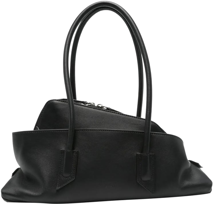The Attico La Passeggiata Top Handle Small Black