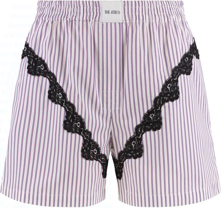 The Attico Cotton shorts