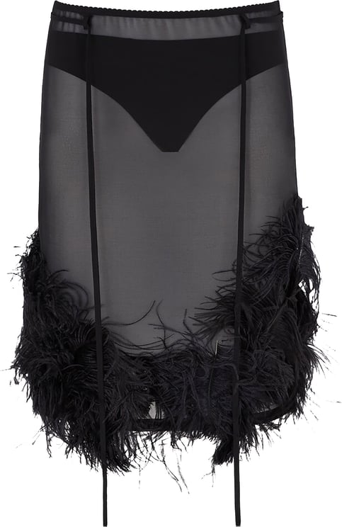 The Attico Skirts Black