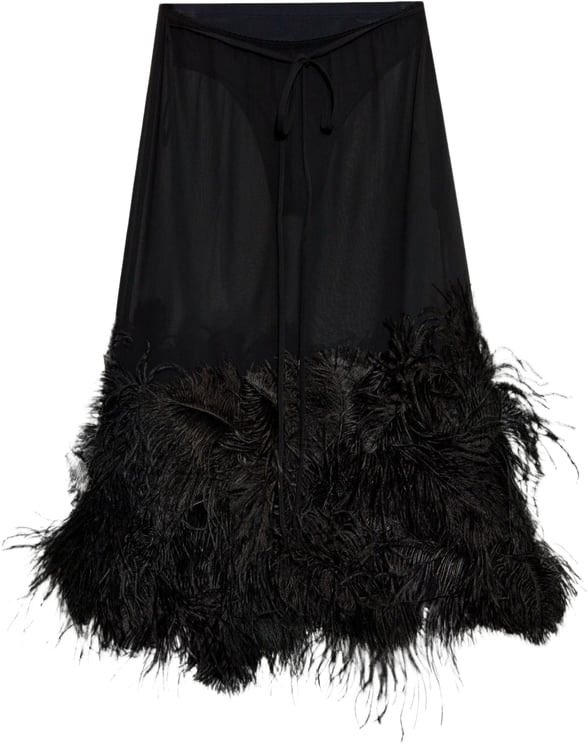 The Attico Skirts Black