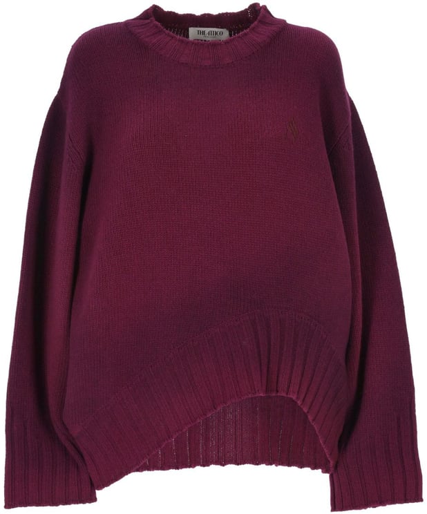 The Attico Sweaters Purple