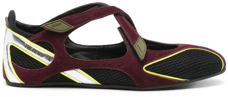 The Attico Flat Shoes Black