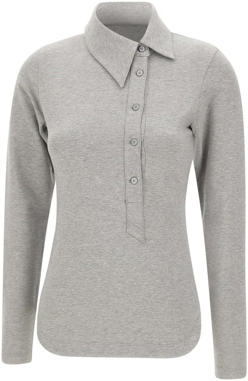 The Attico T-Shirts And Polos Grey
