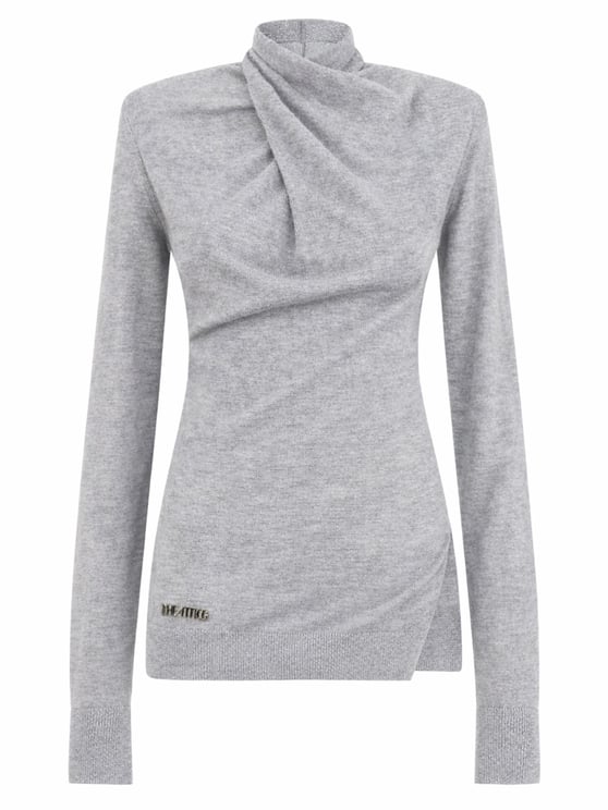 The Attico Slim-Fit Fine Knit Virgin Wool Sweater