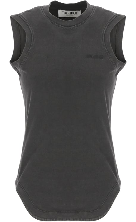 The Attico Top Black