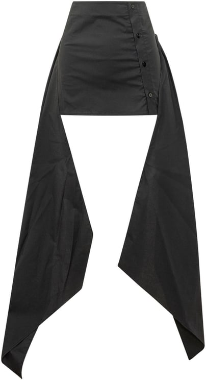 The Attico Minigonna con Pannelli Drappeggiati