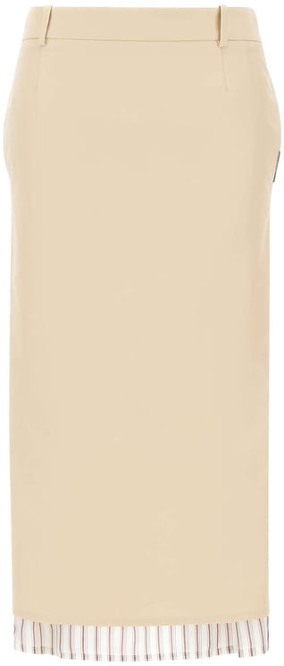 The Attico Skirts Beige