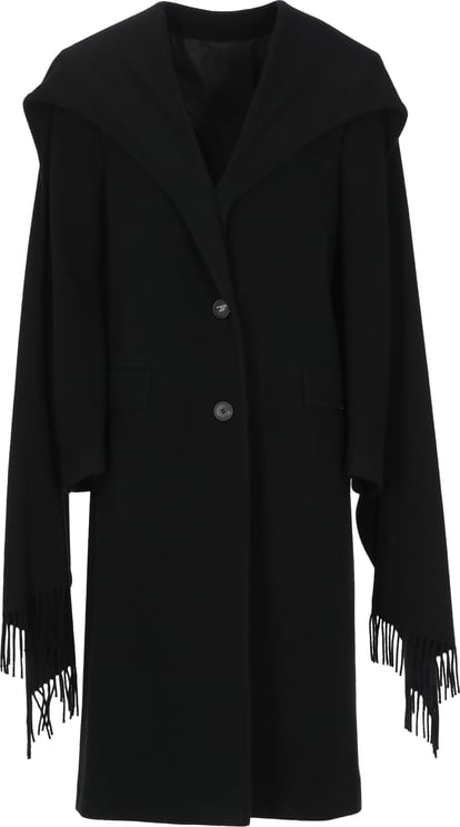 The Attico Coats Black