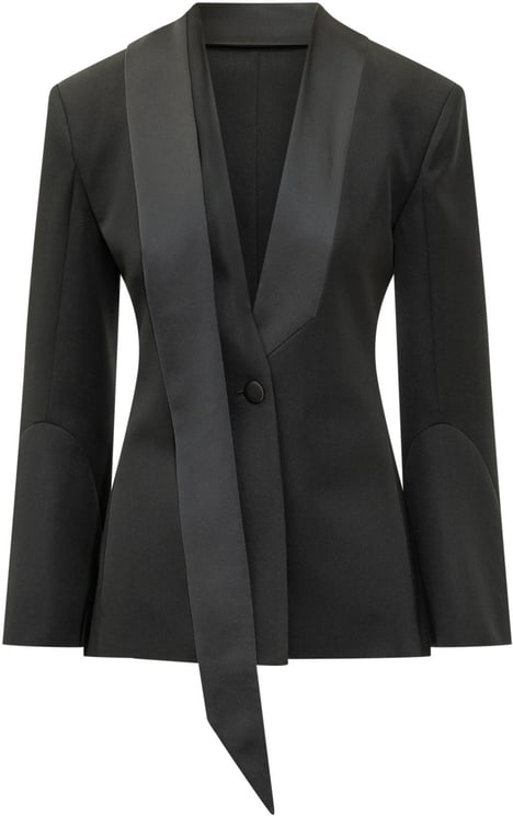 The Attico Blazer con Rever a Scialle