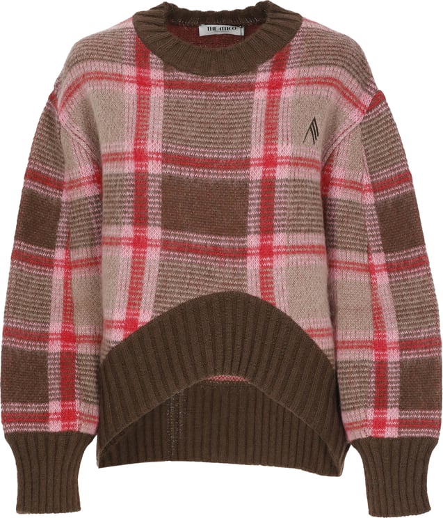 The Attico Sweaters Brown
