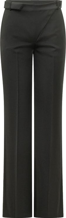 The Attico Pantaloni a Gamba Dritta con Pieghe