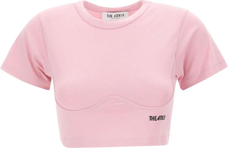 The Attico T-Shirts And Polos Pink