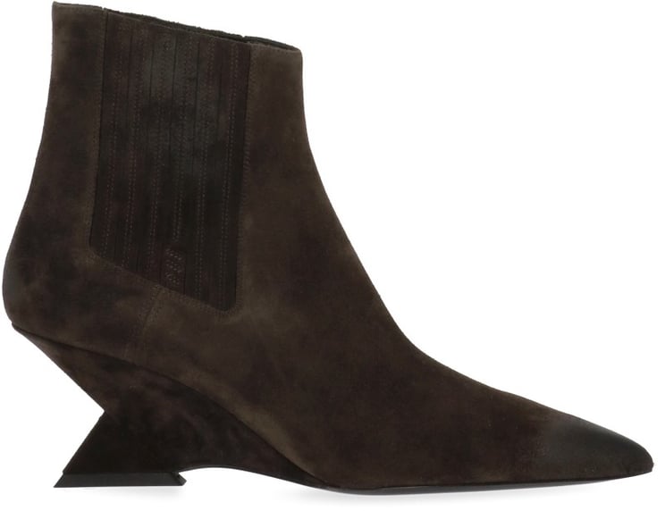 The Attico Boots Brown