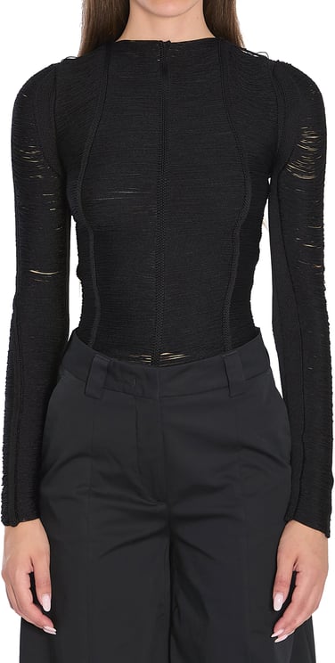 The Attico Black sweater