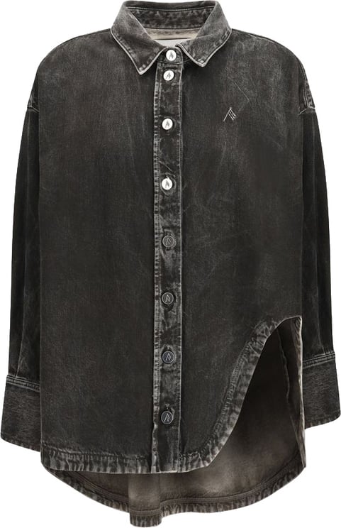 The Attico The Attico Black Denim Shirt