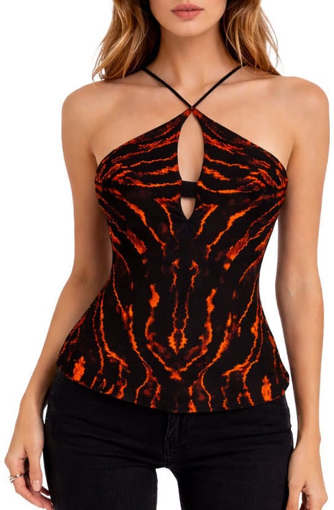 The Attico The Attico Top Black