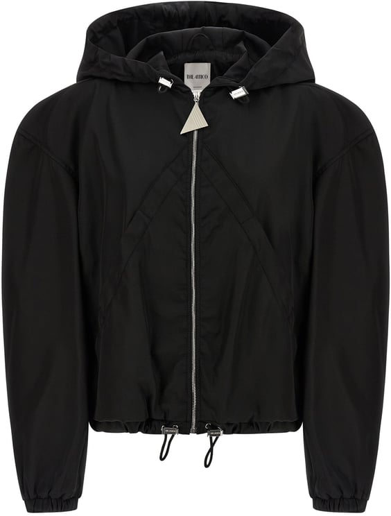 The Attico The Attico Black Polyamide Bomber