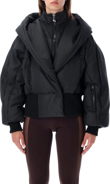 The Attico Puffer Bomber Nero