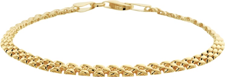 The House Of Blinckers THOB Armband 40.18861 Panter 14k Geelgoud 3mm 19cm