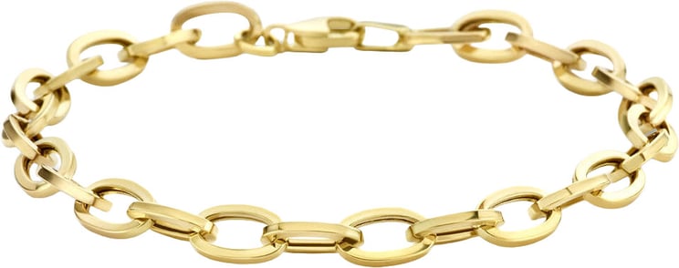 The House Of Blinckers THOB Armband 40.27295 14k Geelgoud Ovaal Schakel 5.5 mm 19cm