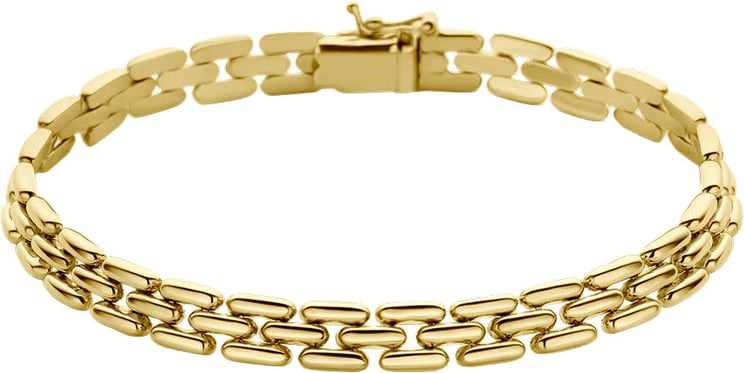 The House Of Blinckers THOB Armband 40.28892 14k Geelgoud Panter 6,5mm 20cm