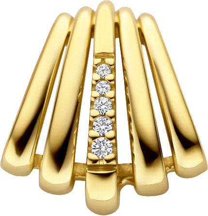 The House Of Blinckers THOB Hanger 40.35351 14k Geelgoud met 0.035crt H SI Diamant 14.5 x 13.5mm