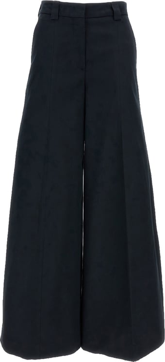 The Latest High-Rise Palazzo Trousers with Flared Leg