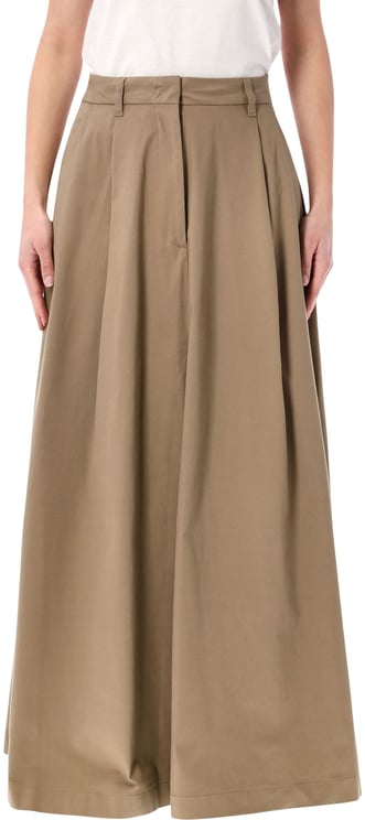 The Latest Daisy Long Skirt Cognac