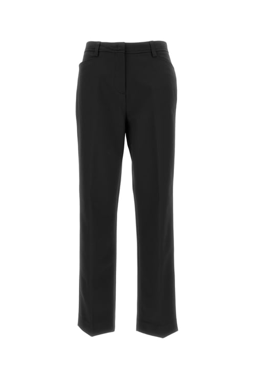 The Latest High Waist Trousers With Loose Legs And Functional Pockets