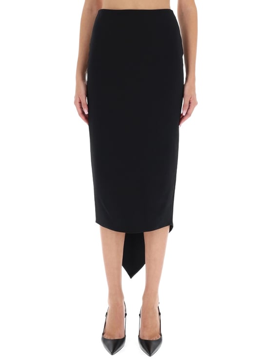 The Latest Bree Asymmetrical Midi Skirt