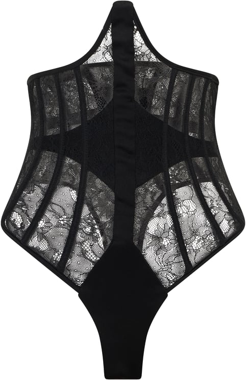 The Mannei Body corset in lace