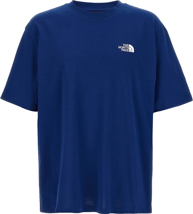 The North Face The North Face Blue Cotton T-Shirt
