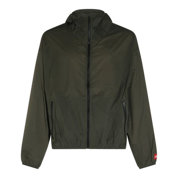 The North Face Black Relaxed-Fit Hooded Pocket Jacket