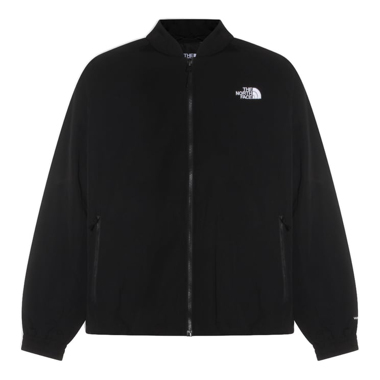 The North Face Black Jacket With Zippered Pockets