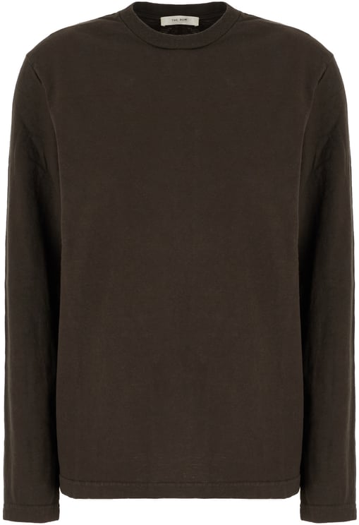 The Row The Row Chocolate cotton t-shirt