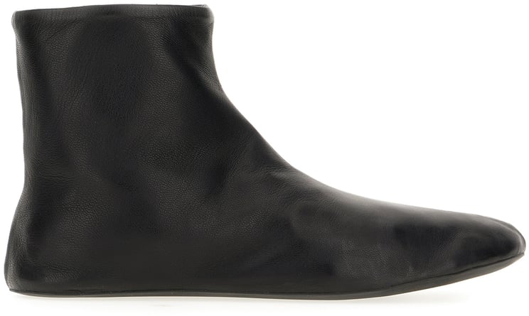 The Row The Row Black nappa leather ballerinas