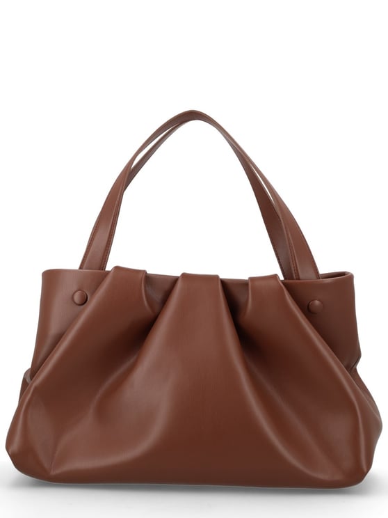 Themoirè Recycled Polyester Ruched Handbag