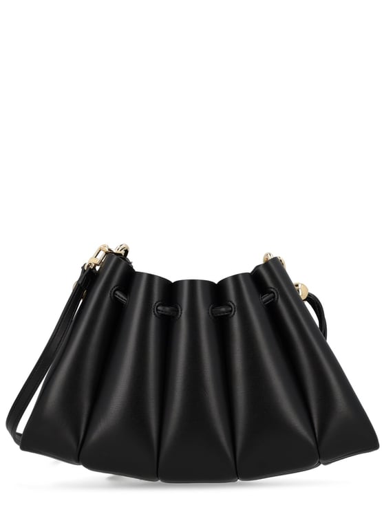 Themoirè Neutrals Calipso Gathered Ruched Voluminous Bag