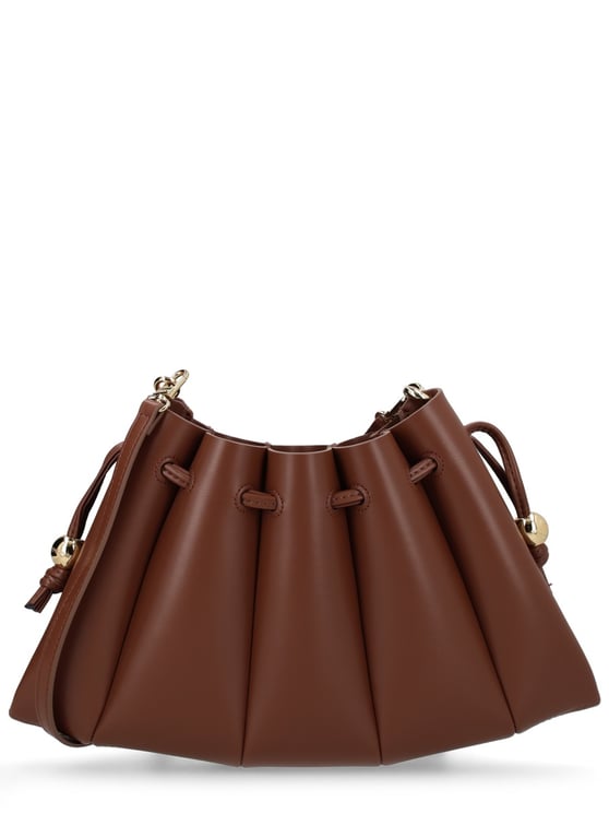 Themoirè Calipso Pleated Voluminous Folds Polyester-Blend Handbag