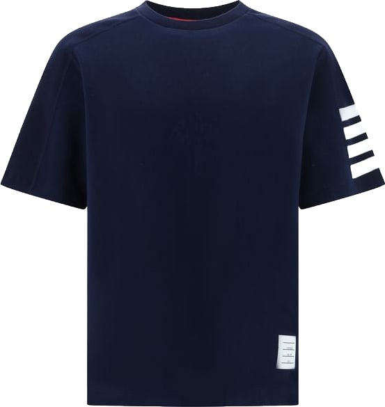 Thom Browne Thom Browne Blue Cotton T-Shirt