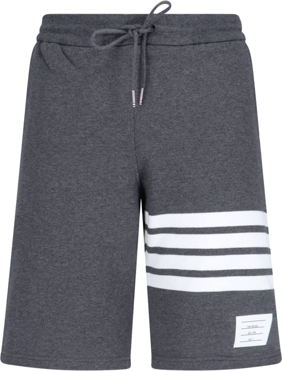 Thom Browne "4-Bar" Sport Shorts – Grey