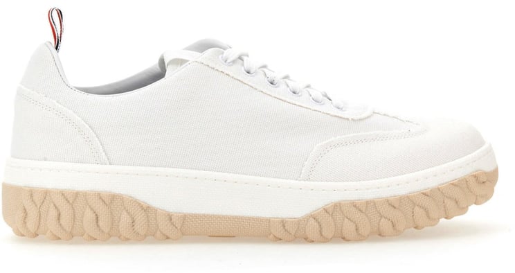 Thom Browne COTTON CANVAS SNEAKER