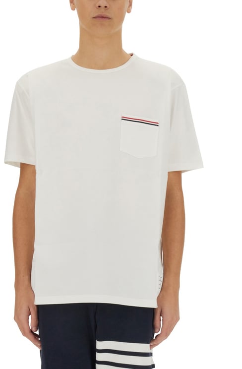 Thom Browne T-SHIRT WITH POCKET