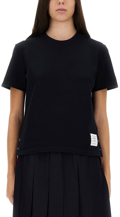 Thom Browne T-SHIRT WITH STRIPES