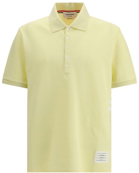 Thom Browne Thom Browne Bicolor Cotton Polo Shirt