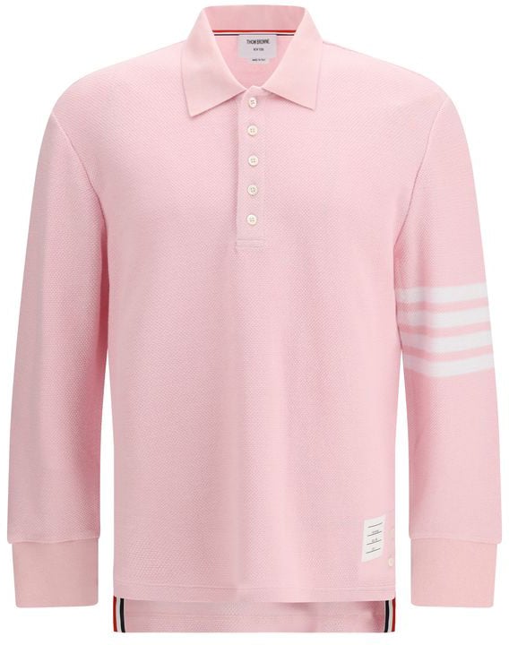 Thom Browne Thom Browne Multicolor Cotton Polo Shirt